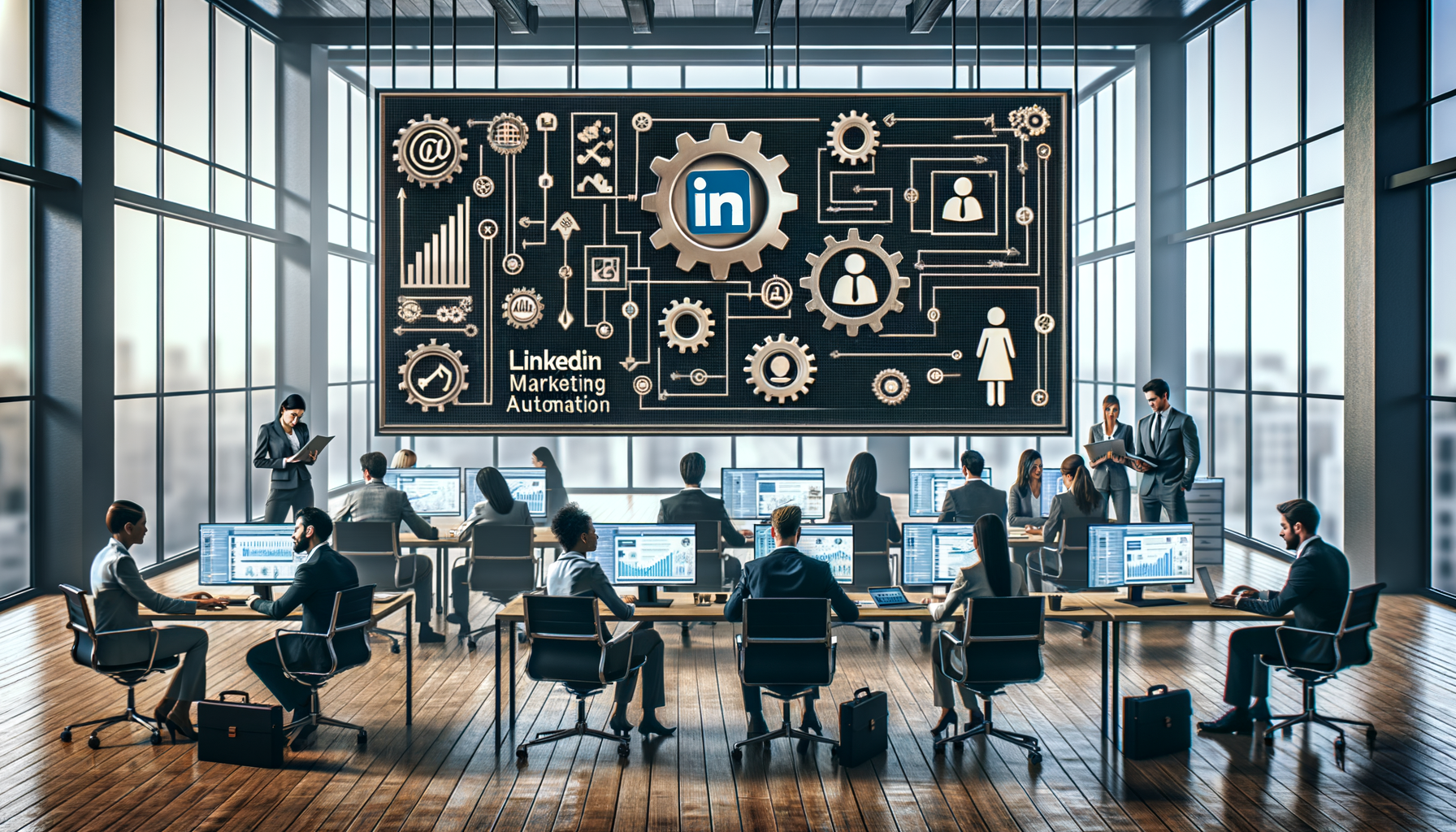 Photo LinkedIn Marketing Automation